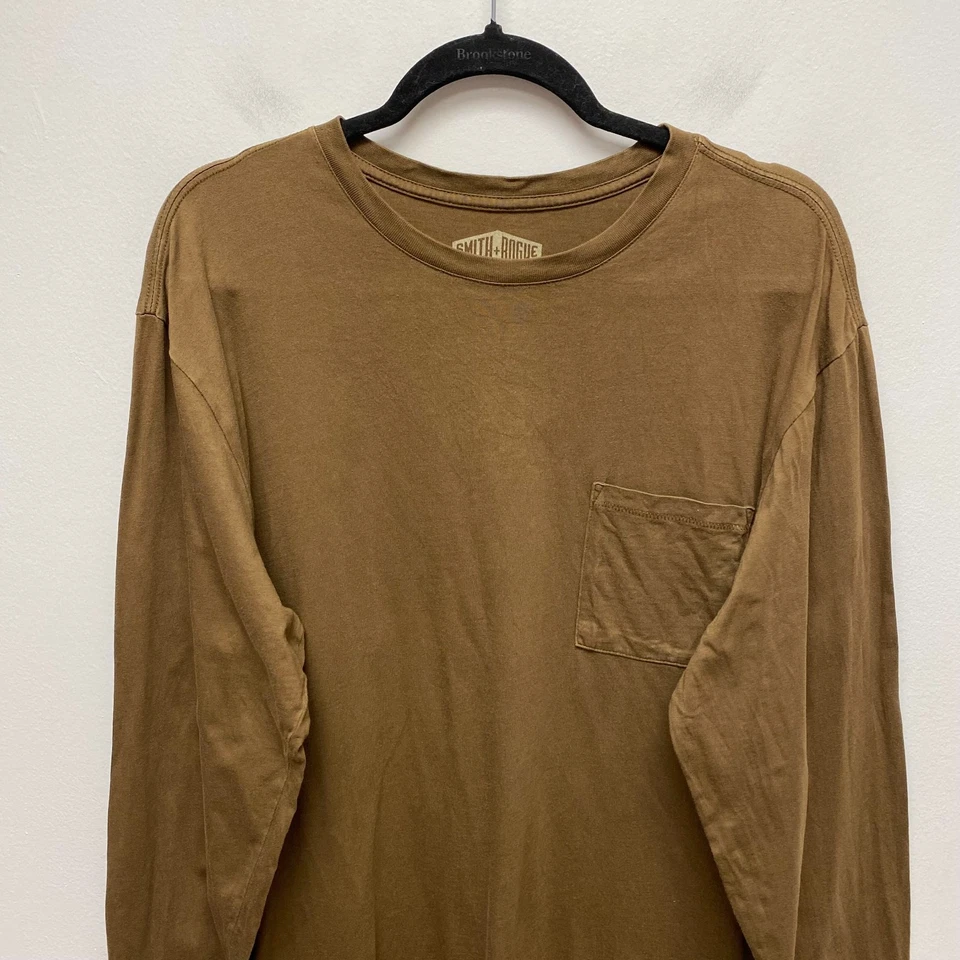 Smith + Rogue Mens Brown Lot Of 3 Long Sleeve Waffle Knit Thermal Crew Shirt M - Image 3 of 4