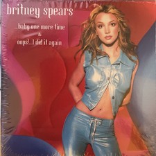 BRITNEY SPEARS-Baby One More Time  Oops I Did It Again 4  TINY VINYL SEALED 