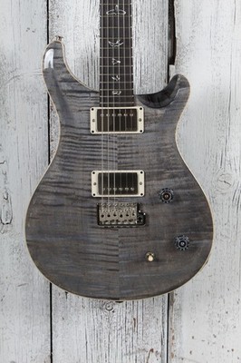 PRS CE 22 LTD Electric Guitar Flame Maple Top Faded Gray Black with Gig Bag