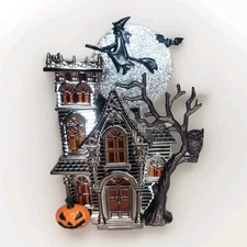 Bath & Body Works Halloween Haunted House Witch Wallflower Plug-in Light Up '18