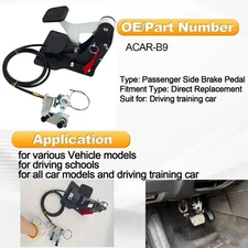 Passenger Side Brake Dual Brake Drivers Ed Brake Driving School Instructor Brake