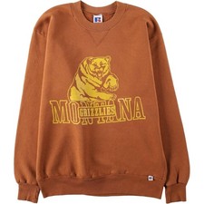 Used 90'S Russell College Sweatshirt Made in USA Men's Size L approx. Vintage