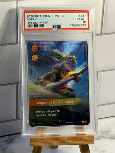 Poppy, Keeper of the Hammer graded PSA 10 for sale on eBay