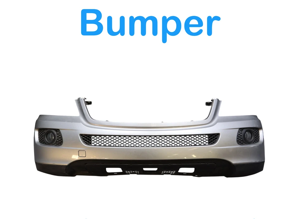 06-08 Conjunto de panel de cubierta de parachoques delantero OEM Mercedes W164 ML320 ML500 Foto 3 de 4