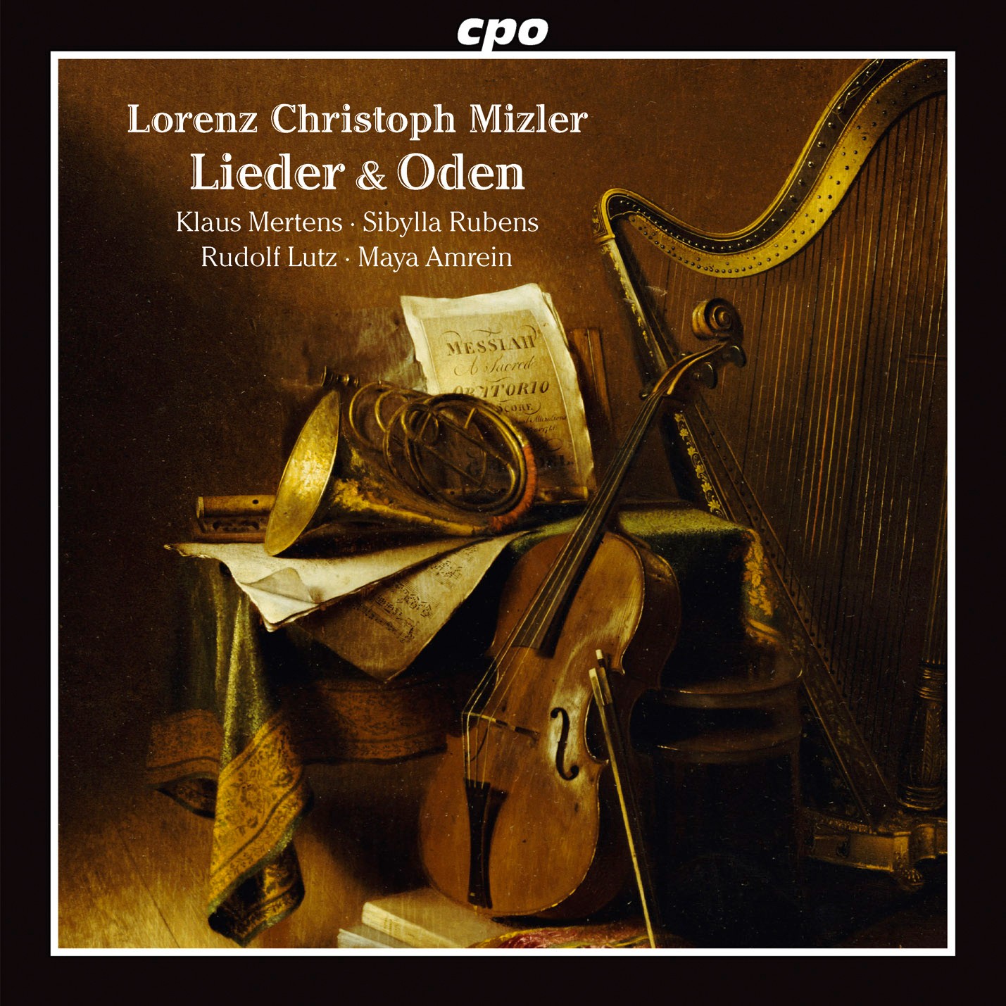 Lorenz Christoph Mizler Lorenz Christoph Mizler: Lieder & Oden (CD) Album