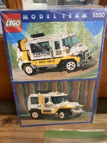 Vintage LEGO 550 Model Team Custom Rally Van Complete w/ Manual