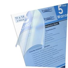 PET Plexiglass, Thin  Flexible Plastic Sheets x 0.03 inch, Clear 11x14 2
