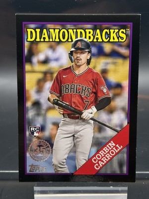 Corbin Carroll 2023 Topps #2T88-5 1988 35th Anniversary Black /299