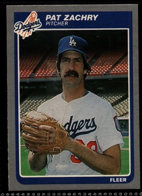 1985 Fleer Pat Zachry #391 EX