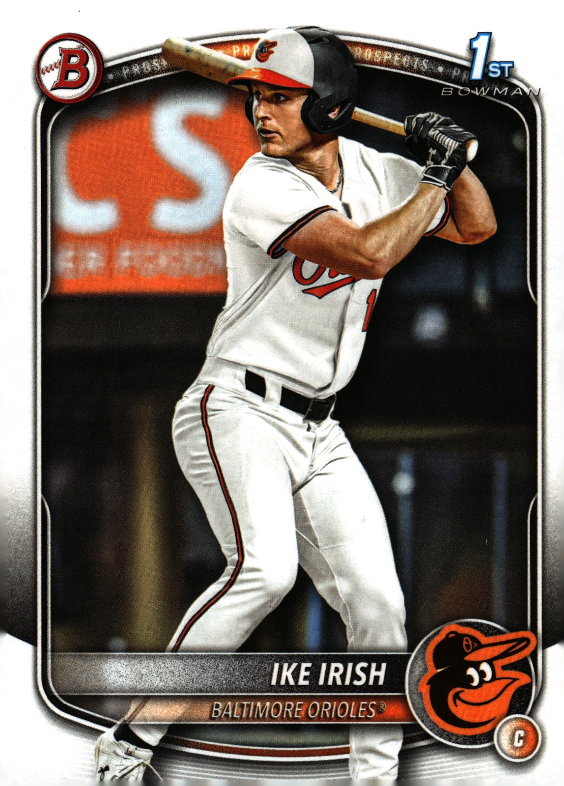 2025 Bowman Draft Ike Irish #BD-16