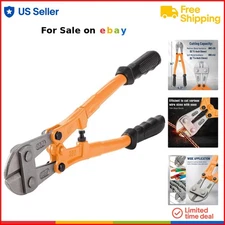 Bolt Cutter Heavy Duty 14 Inch Steel Chain Lock Fence Wire Cutting Tool
