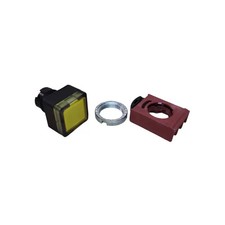 GE POWER 186493 P9SPLGGD Illuminated Push Button With Yellow Guard