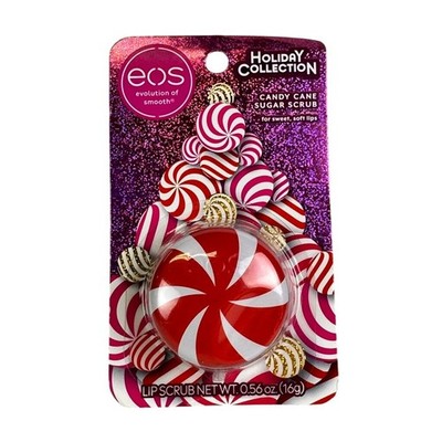 EOS Holiday Collection Candy Cane Sugar Lip Scrub Limited Edition