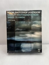 ADOBE PHOTOSHOP LIGHTROOM win / mac 2007 NEW Factory SEALED CD-ROM