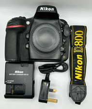Nikon D800 FX Full Frame DSLR – 117K Shutter – Boxed – Excellent Working