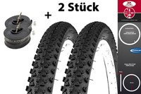 2 StüCk 29 Zoll Fahrrad Reifen 29X2.10 MTB 54-622 Tire Mit SV Schlauch Schwalbe