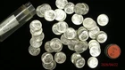 1946 S ROOSEVELT UNCIRCULATED DIME ROLL - 50 BU 90% SILVER DIMES