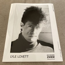 Lyle Lovett Press Photo 8x10&rdquo;. See Description.
