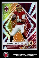 2020 Panini Phoenix #7 Dwayne Haskins Washington Redskins Fire Burst NFL