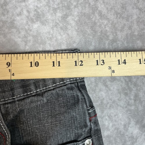 Vtg Y2k Baggy Southpole Jeans Youth Size 8 (24x23) - Picture 5 of 9