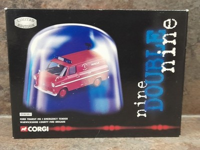 Corgi CC02301 Nine Double Nine Ford Transit Mk1 Warwickshire Fire Brigade 1:43