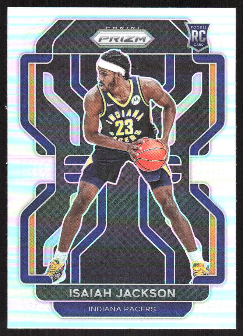 9227J 2021-22 Panini Prizm #309 Isaiah Jackson Silver