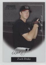 2004 Bowman Sterling Zach Duke #BS-ZD 0q4
