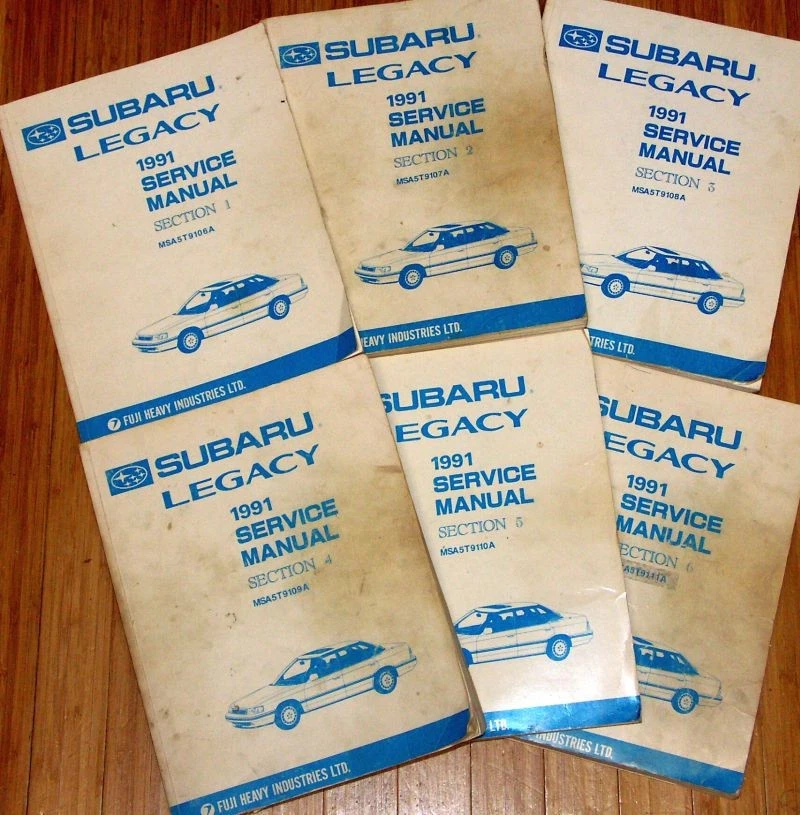 Service & Repair Manuals for Subaru Legacy for sale | eBay