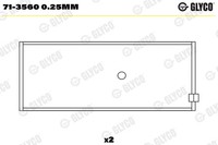 Glyco Pleuellager FüR Opel GT Manta B 58_ 59_ 2.0 E 1.9 S 17_-19_ 11_ 14_