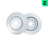 2X Optimal Bremsscheibe BS-9844HC FüR Honda Civic IX FK Vtec Type FK2 FK8