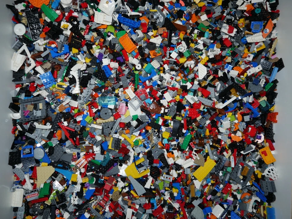 Lego® Qualitätsgeprüfte Kiloware Bausteine Technic, System, City - 10 kg - Bild 3 von 4