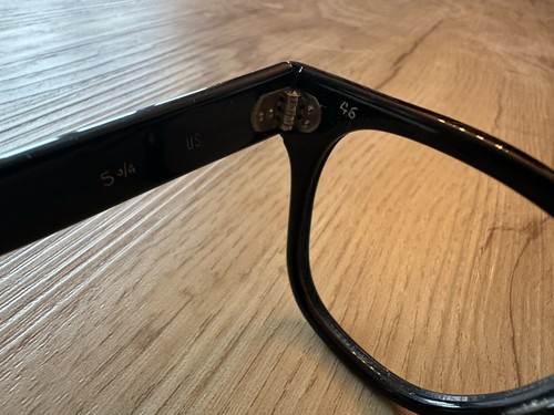 VINTAGE BLACK EYE GLASS FRAMES USA 5 3/4 - Bild 7 von 7