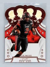 2020 Panini Chronicles Draft Picks #31 Zack Moss Crown Royale Draft Picks