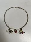 60’s Jack and Jill Bracelet Or Necklace Silver Tone Vintage Costume Jewelry