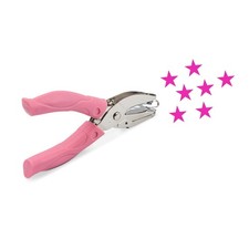 Star Shape Hole Handhold Single Paper Hole Punch for Paper and Crafts, 1/4 in...