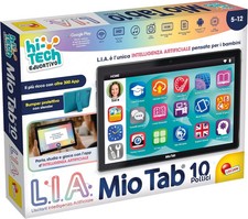 Lisciani Giochi TABLET - Hi Tech Educativo Mio Tab L.I.A. 10", 114221