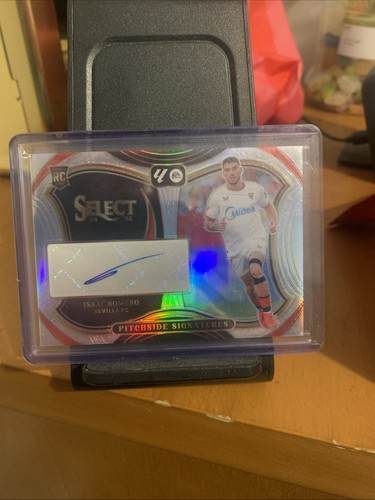 2024-25 Panini Select La Liga - Pitchside Signatures Isaac Romero #Ir (AU, RC)