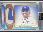 2025 Topps Dynasty Freddie Freeman Patch Auto Autograph #/10 Dodgers