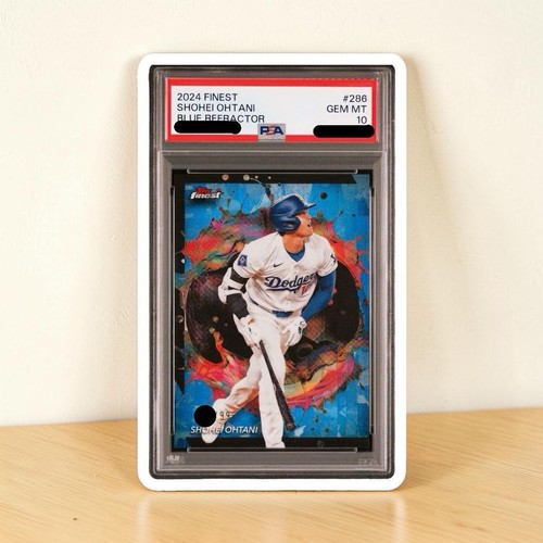 2024 Topps Finest Blue Refractor #286 /99 Shohei Ohtani PSA 10 Gem Mint Dodgers