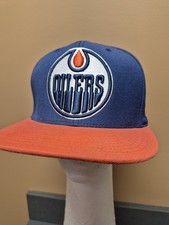 Edmonton Oilers Mitchell And Ness Vintage Hockey NHL Snapback Cap