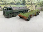 Vintage Meccano Dinky 905 FODEN Chain 8 wheel Lorry & Chassis To Restore.