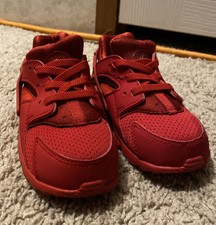nike air huarache 5 kids red