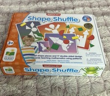 Match it Shape Shuffle 88 shapes pieces  17 double sided
