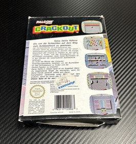 Nintendo Entertainment System Spiel " Crackout " NES | OVP | PAL-B NOE