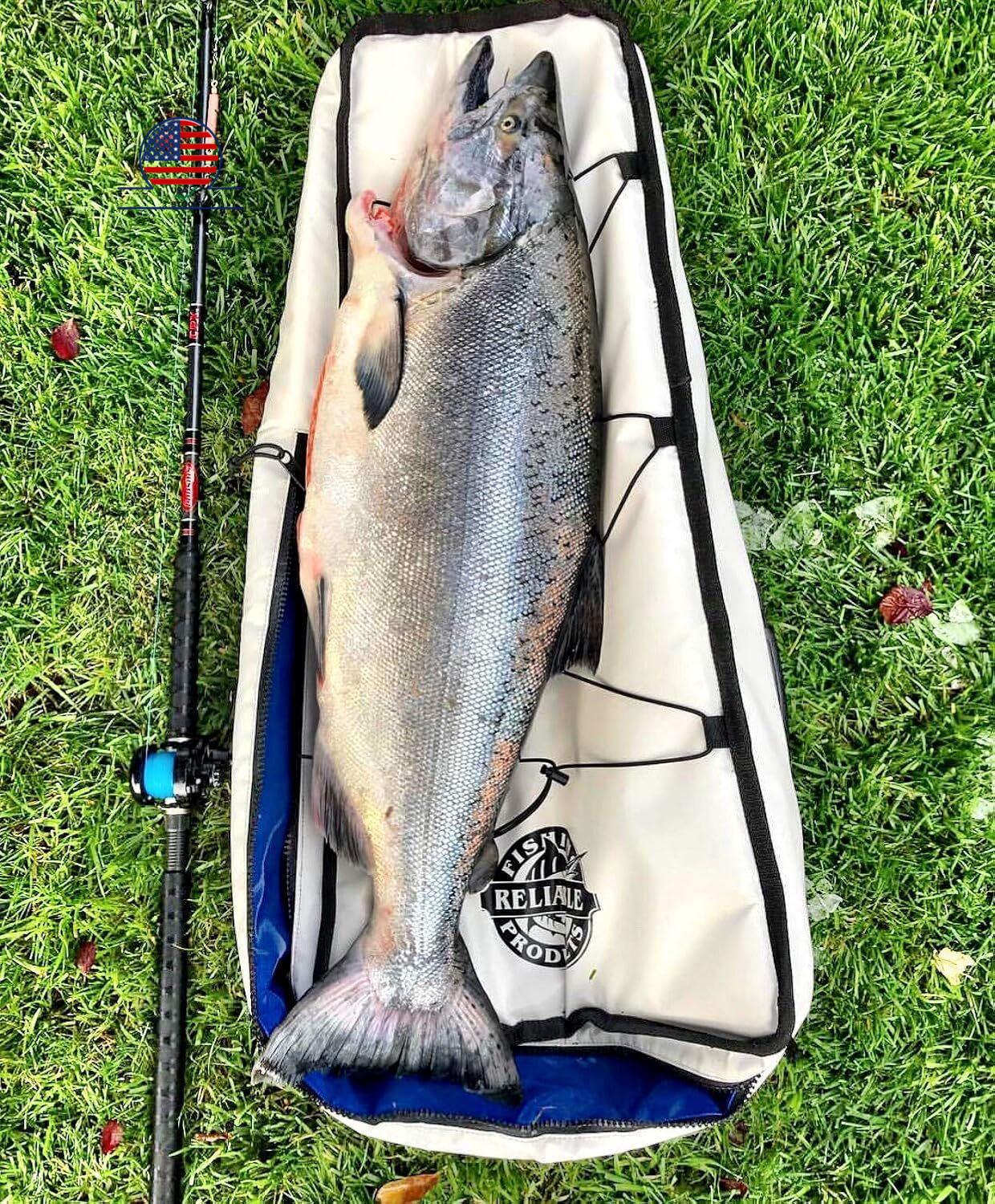 Reliable Fishing Products Insulated Kayak Bag 20" x 36" -takes up less space... 