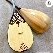Dombyra dombra Kazakh national and professional musical instrument with case
