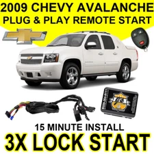 Js Alarms Plug & Play Remote Start For 2009 Chevy Avalanche GM10