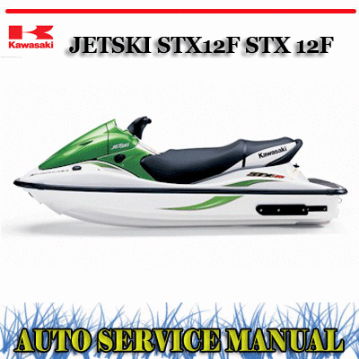 KAWASAKI JETSKI STX12F STX 12F WORKSHOP SERVICE REPAIR + OWNER'S MANUAL ~ DVD - Picture 1 of 3
