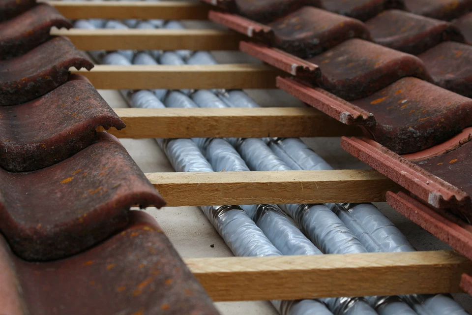 Solarleitung, Solarrohr, Edelstahlwellroh DN16 DN20 DN25 Nanoisolierung 0,014 L - Bild 2 von 4