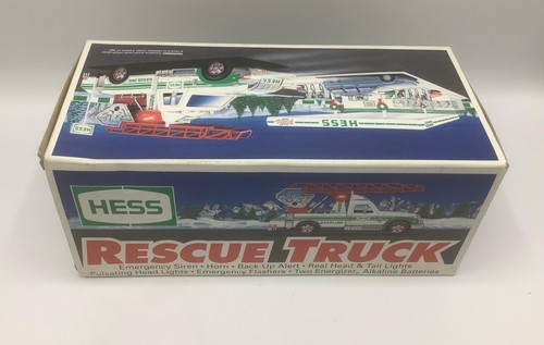 Hess Rescue Truck - 1994 NOS Never Opened-NEW In Box - Picture 3 of 6